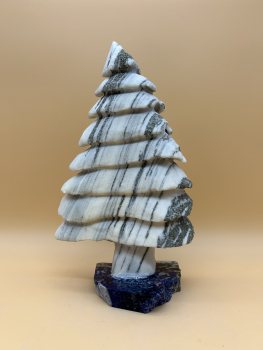 Binntree auf Ultramarin-Lapis